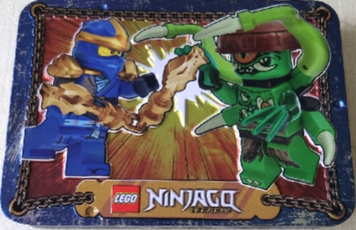 LEGO NINJAGO Jay vs. Mutation Monster / Джей проти Мутованого монстра металева коробка L0002214 фото