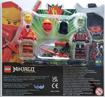 Набор минифигурок LEGO Ninjago Kai vs. Skeleton King (112324-1), блистер 112324-1 фото