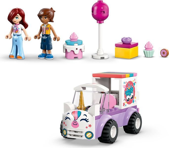 Конструктор&nbsp;LEGO&nbsp;Friends Автомобиль&nbsp;для доставки&cedil;тортов&nbsp;с единорогами (42675) 42675 фото