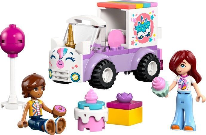 Конструктор&nbsp;LEGO&nbsp;Friends Автомобиль&nbsp;для доставки&cedil;тортов&nbsp;с единорогами (42675) 42675 фото