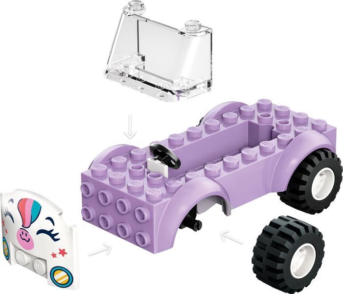 Конструктор&nbsp;LEGO&nbsp;Friends Автомобиль&nbsp;для доставки&cedil;тортов&nbsp;с единорогами (42675) 42675 фото