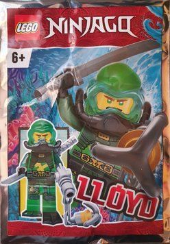 LEGO Ninjago: Ллойд &mdash; минифигурка &laquo;Подводный герой&raquo; (892286), полибэг 892286 фото