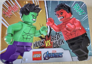 LEGO Marvel Avengers Hulk vs. Red Hulk / Халк проти Червоного Халка металева коробка L0002278 фото