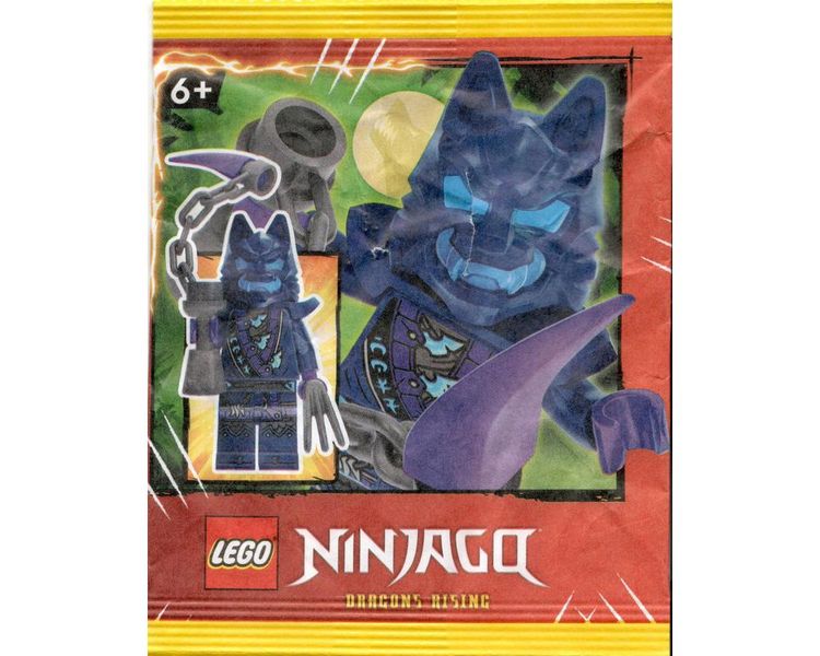 Коллекционная минифигурка LEGO NINJAGO Воин в маске волка, 892402 892402 фото