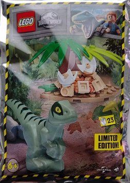 Конструктор LEGO Jurassic World Raptor with nest (122221), полибег 122221 фото
