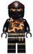 LEGO NINJAGO: Коул &mdash; мініфігурка з золотими бурами (892071), полібег 892071 фото 2