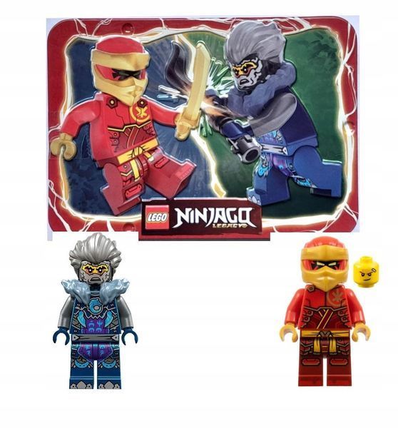 LEGO Ninjago: Кай против Синдера &mdash; набор минифигурок в металлической коробке (112403) 112403 фото