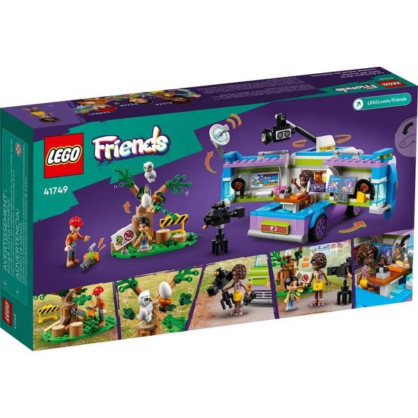 Конструктор LEGO Friends Фургон редакції новин (41749) 41749 фото