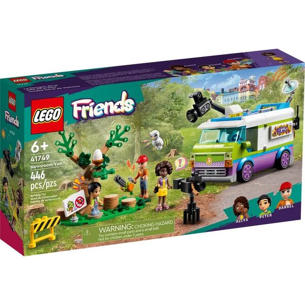 Конструктор LEGO Friends Фургон редакції новин (41749) 41749 фото