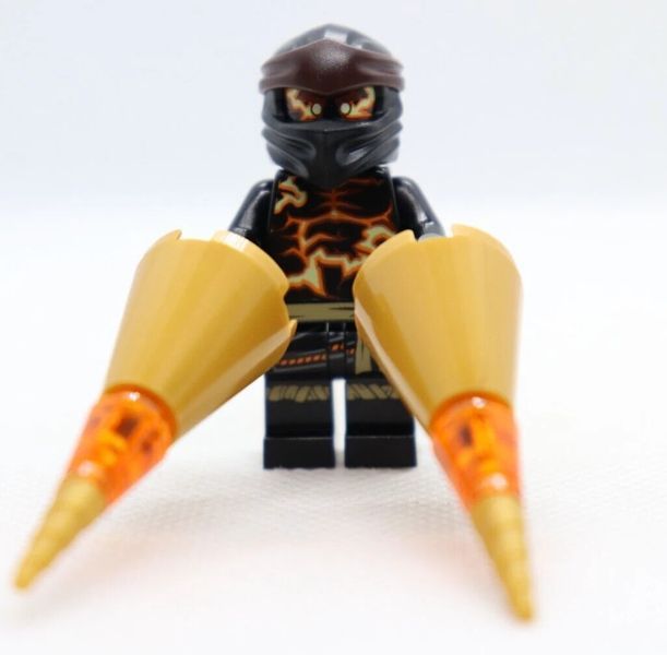 LEGO NINJAGO: Коул &mdash; мініфігурка з золотими бурами (892071), полібег 892071 фото