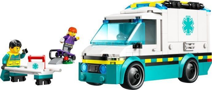 Конструктор LEGO City Скорая помощь (60451) 60451 фото