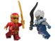 Набір колекційних мініфігурок LEGO Ninjago Kai vs. Cinder (112403), металева коробка 112403 фото 2