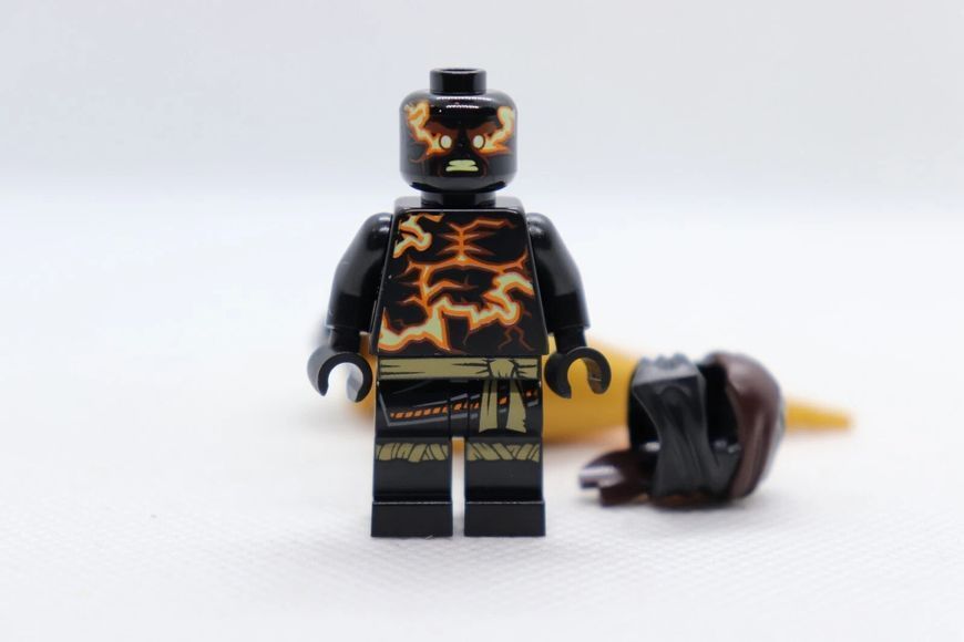 LEGO NINJAGO: Коул &mdash; мініфігурка з золотими бурами (892071), полібег 892071 фото