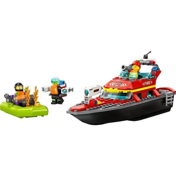 Конструктор LEGO City Лодка пожарной бригады (60373) 60373 фото