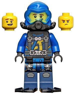 LEGO NINJAGO: Джей в водолазном костюме &mdash; минифигурка Seabound (892181), полибэг 892181 фото