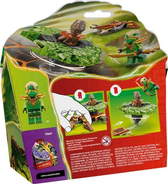 Конструктор&nbsp;LEGO&nbsp;Ninjago&nbsp;Ллойд проти&nbsp;спінера&nbsp;земельного&nbsp;монстра (71850) 71850 фото