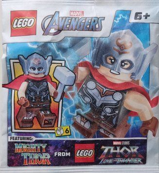 Конструктор мініфігурка LEGO Marvel Avengers Mighty Thor/Могутній Тор (242318), полібег 242318 фото