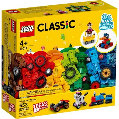 Конструктор LEGO Classic Кубики й колеса (11014) 11014 фото