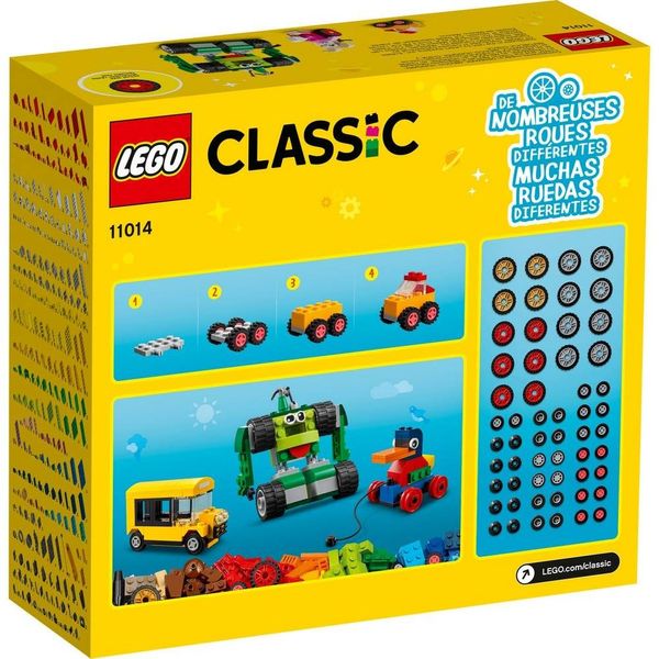 Конструктор LEGO Classic Кубики й колеса (11014) 11014 фото