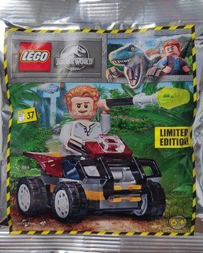 LEGO Jurassic World: Оуэн с квадроциклом &mdash; полибег (122223) 122223 фото