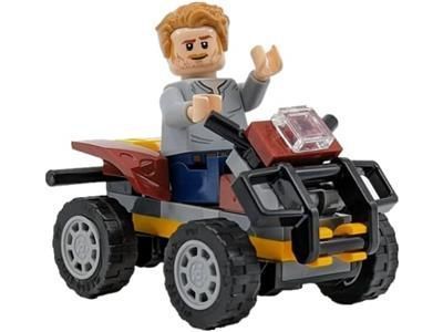 LEGO Jurassic World: Оуэн с квадроциклом &mdash; полибег (122223) 122223 фото