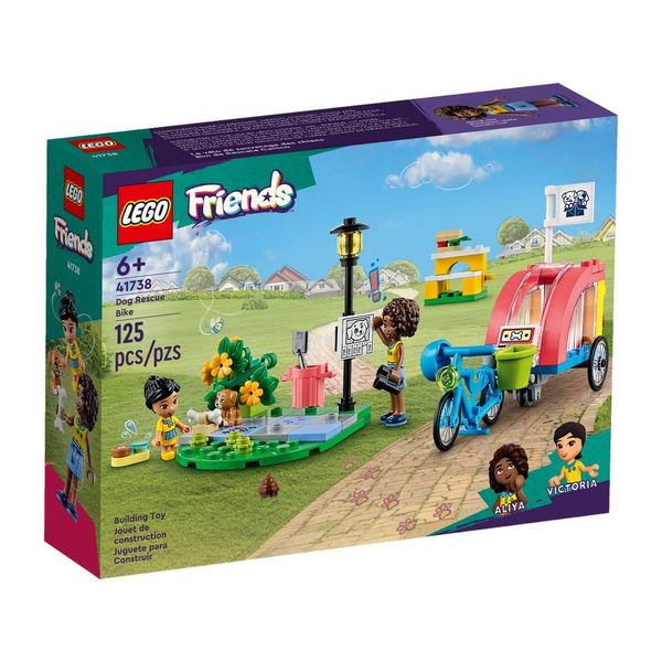 Конструктор LEGO Friends Велосипед для порятунку собак (41738) 41738 фото