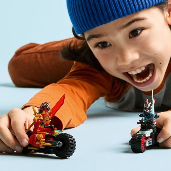 Конструктор&nbsp;LEGO&nbsp;Ninjago&nbsp;Скоростная гонка&nbsp;Какая&nbsp;на мотоцикле (71838) 71838 фото
