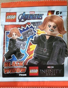 минифигурка LEGO Marvel Super Heroes Чёрная Вдова (242505) полибэг 242505 фото