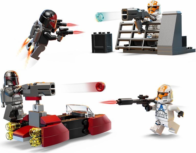 Конструктор&nbsp;LEGO&nbsp;Star&nbsp;Wars Боевой&nbsp;комплект&laquo;Осада Мандалора&raquo; (75449) 75449 фото