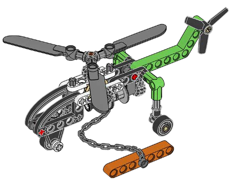 Конструктор LEGO Technic Helicopter (412402), полібег 412402 фото