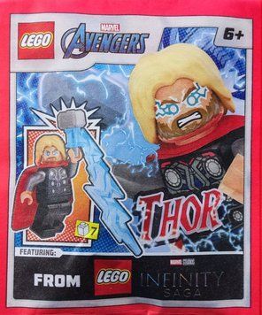 мініфігурка LEGO Marvel Avengers Thor (242403), полібег 242403 фото
