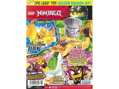 Конструктор минифигурка LEGO NINJAGO Golden Dragon Jay paper bag, 892302, Лего Ниндзяго Золотой дракон Джей, полибег 892302 фото