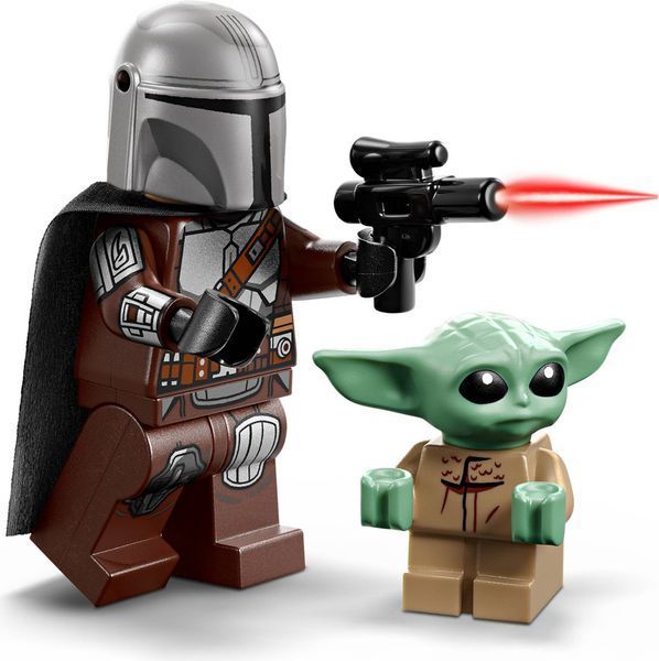 Конструктор&nbsp;LEGO&nbsp;Star&nbsp;Wars Скоростной&nbsp;мотоцикл&brvbar;Мандалорца&cedil;й Грогу (75436) 75436 фото