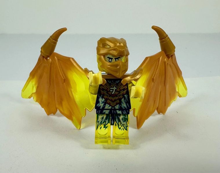 LEGO NINJAGO: Золотой Дракон Джей &mdash; минифигурка Crystalized (892302), полибэг 892302 фото