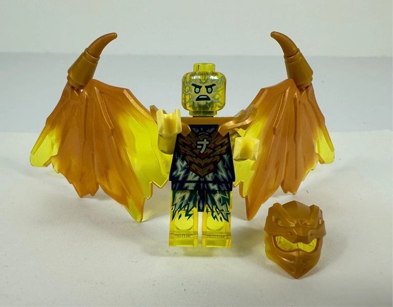LEGO NINJAGO: Золотой Дракон Джей &mdash; минифигурка Crystalized (892302), полибэг 892302 фото