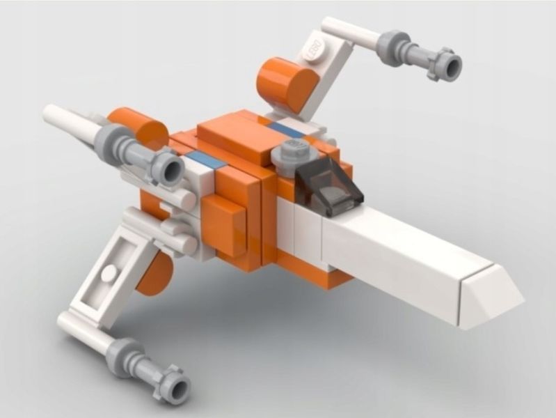 LEGO Star Wars Resistance X-Wing (912063) &mdash; полибег со звездолётом Сопротивления 912063 фото