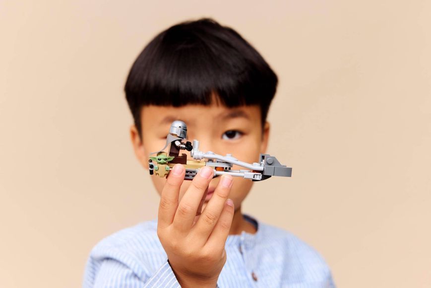 Конструктор&nbsp;LEGO&nbsp;Star&nbsp;Wars Скоростной&nbsp;мотоцикл&brvbar;Мандалорца&cedil;й Грогу (75436) 75436 фото